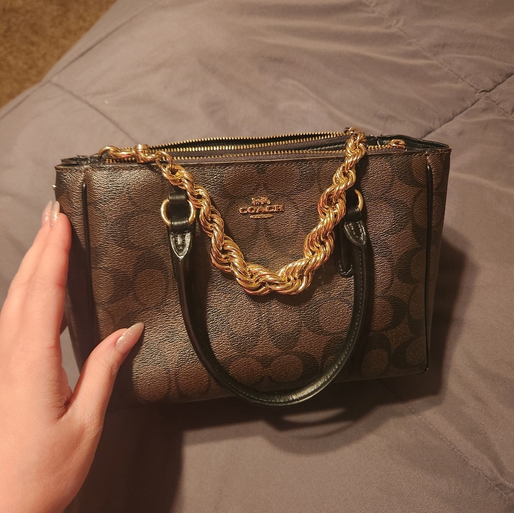 COACH Mini Surrey Carryall Satchel